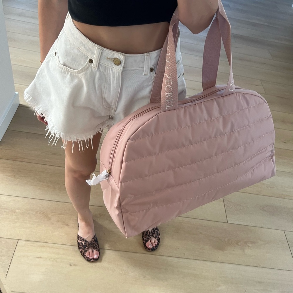 Pink duffle bag Victoria’s Secret